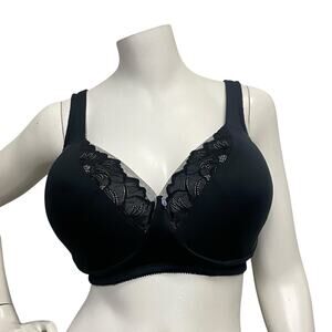 Trusst Suzanne Bra Black 32J Adjustable Strap NWT
